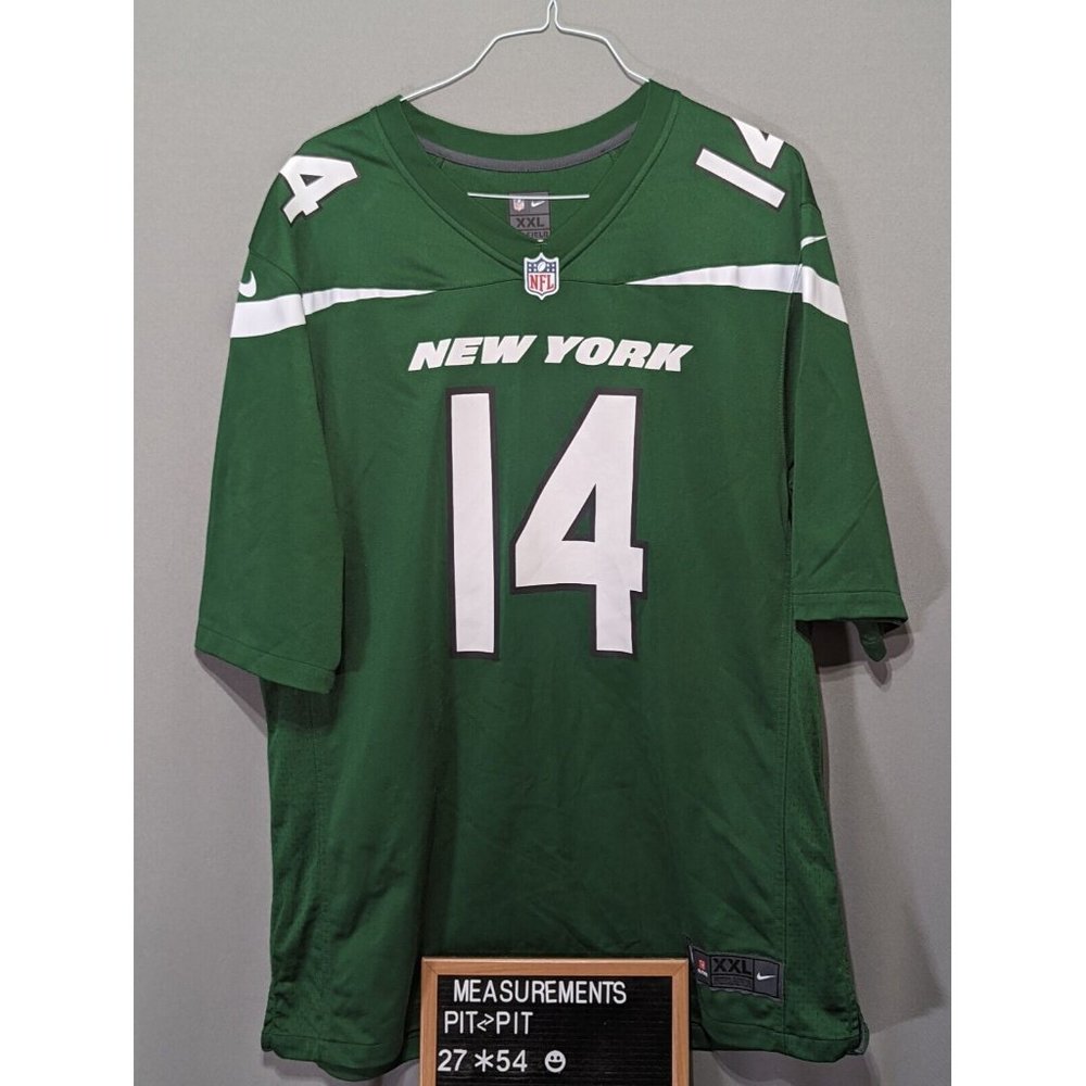 Nike On Field New York Jets Sam Darnold #14 Gotham Green Jersey XXL Fast Ship